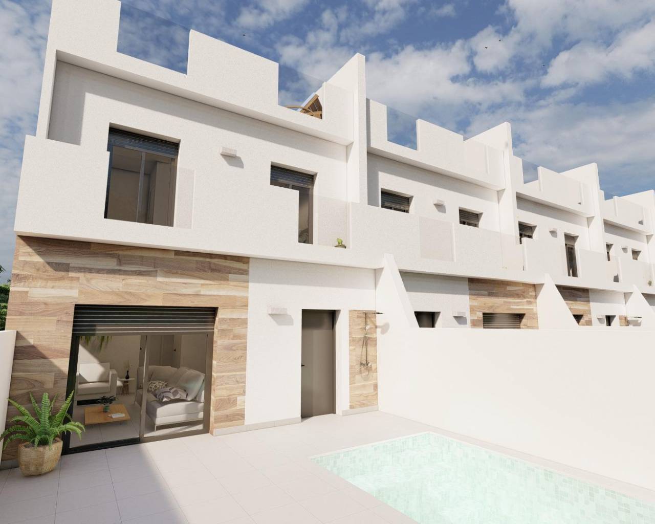 Casa de pueblo - Nueva construcción  - Los Alcázares - Euro Roda