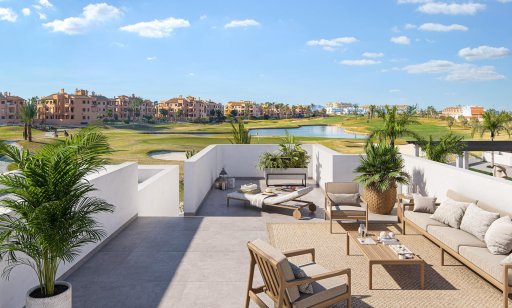 Apartment - Flat - New Build - Los Alcázares - La Serena Golf