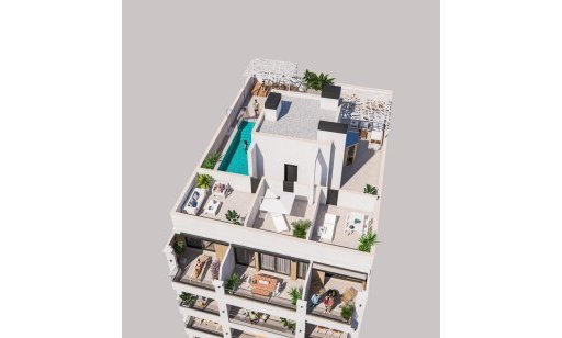 Apartment - Flat - New Build - Torrevieja - Playa de El Cura