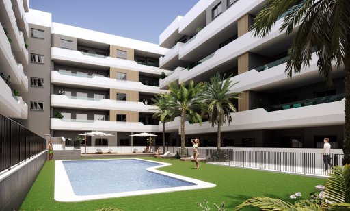 Apartment - Flat - Nieuwbouw - Santa Pola - NB1-22805