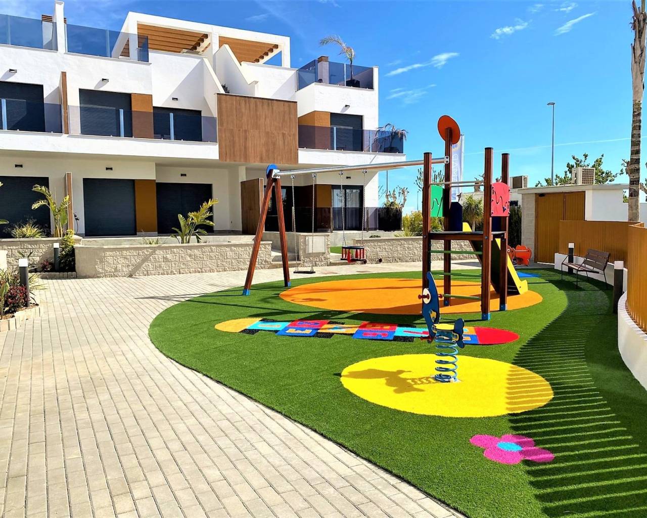 Bungalow - New Build - Pilar de la Horadada - Polideportivo