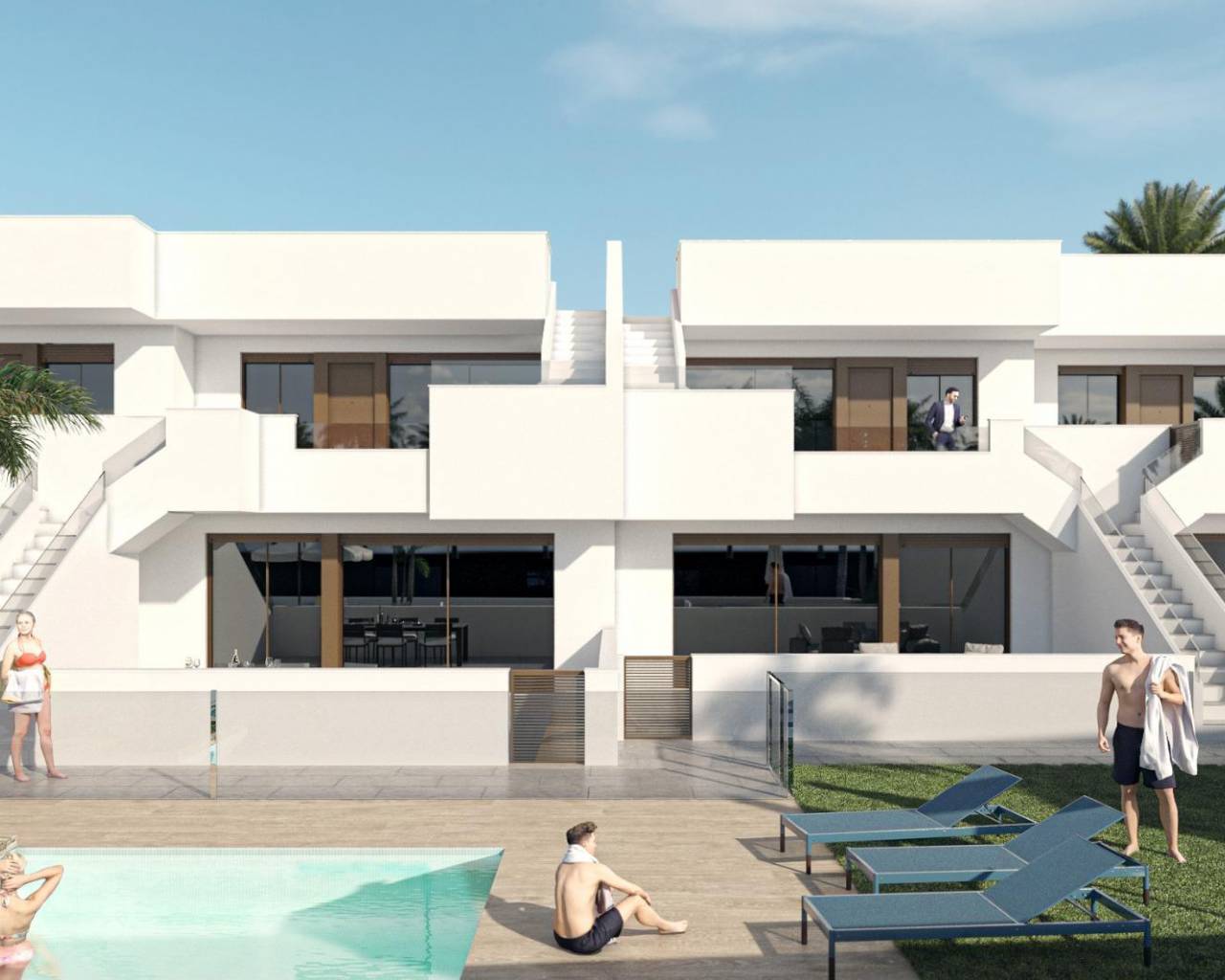 Bungalow - New Build - Pilar de la Horadada - pueblo