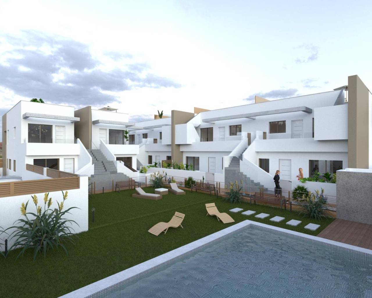 Bungalow - New Build - Pilar de la Horadada - pueblo