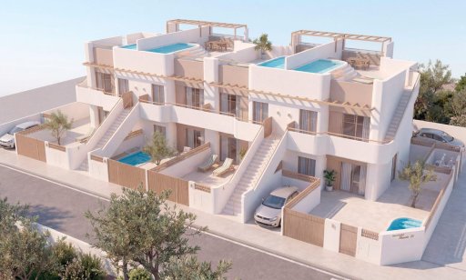 Bungalow - New Build - Pilar de la Horadada - Pueblo