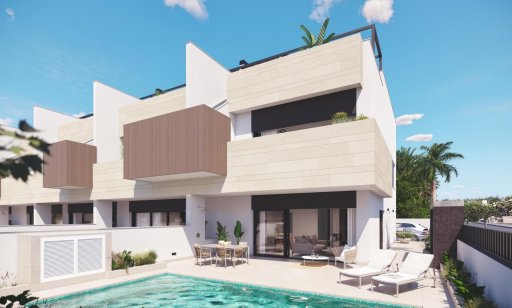 Bungalow - New Build - Pilar de la Horadada - Pueblo