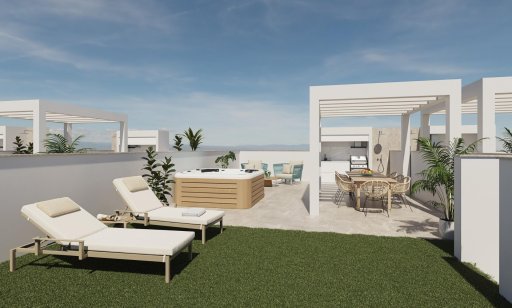 Bungalow - Nieuwbouw - Pilar de la Horadada - Parque Ramon eugenio Escudero