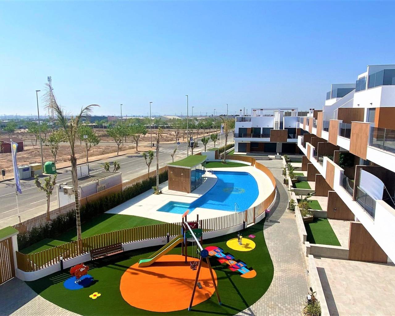 Bungalow - Nueva construcción  - Pilar de la Horadada - Polideportivo