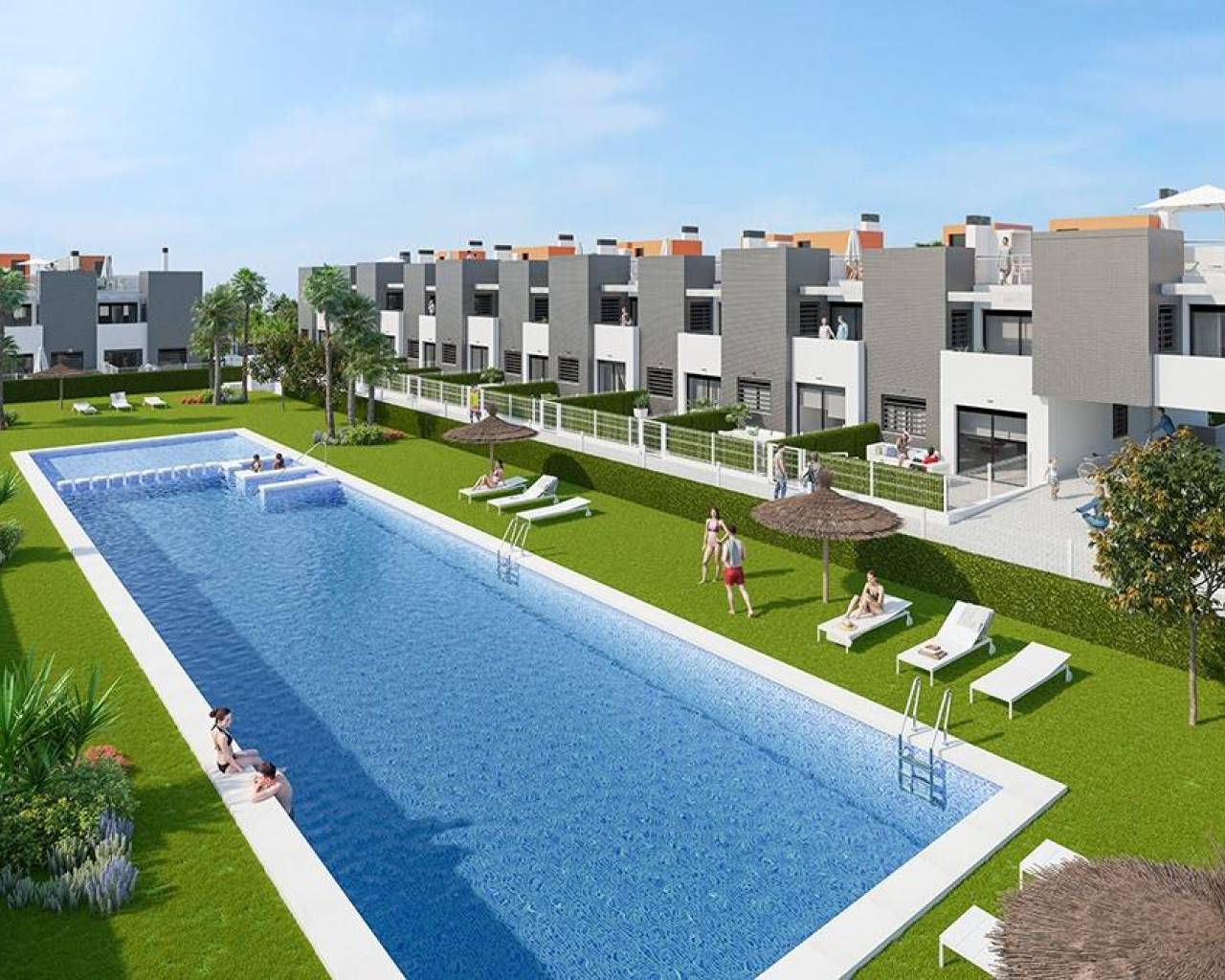 Bungalow - Nueva construcción  - Torrevieja - Altos del Sol