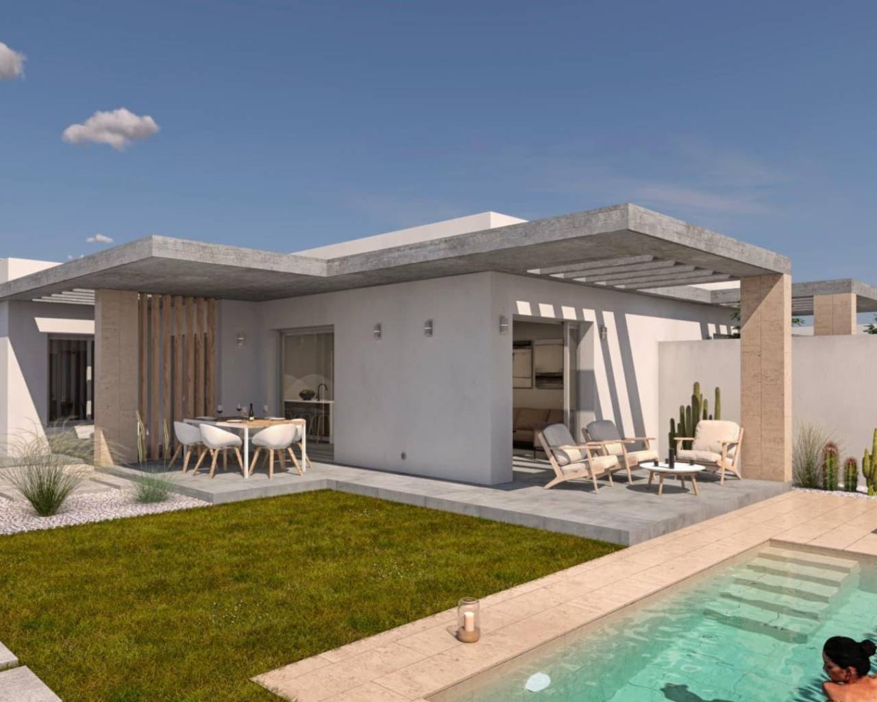 Chalet - Nueva construcción  - Santiago de la ribera - Santiago de la Ribera