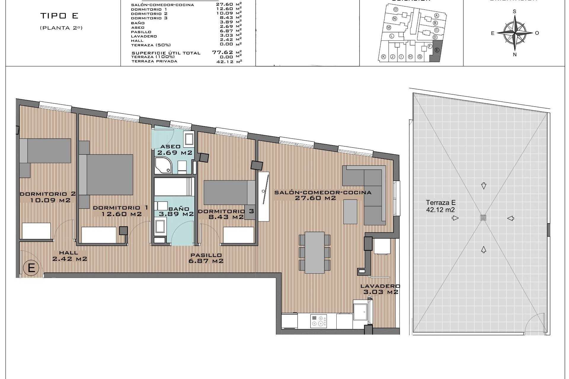 New Build - Apartment - Flat - Algorfa - Pueblo