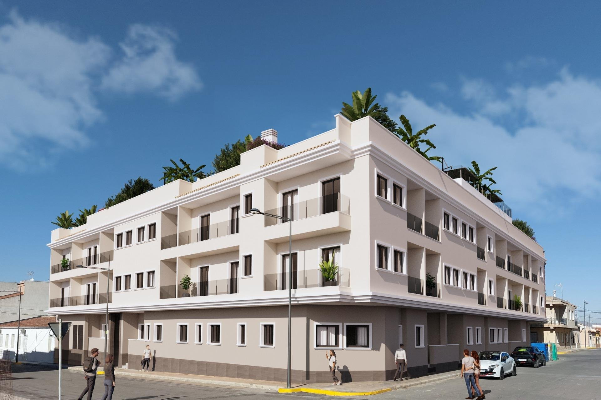 New Build - Apartment - Flat - Algorfa - Pueblo