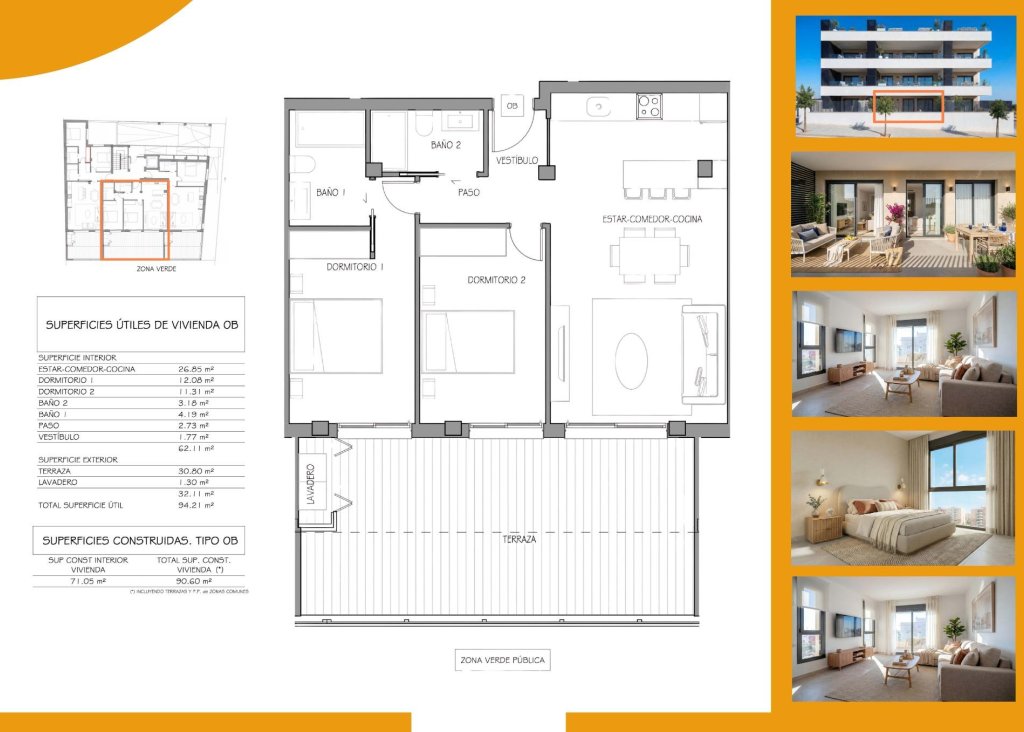 New Build - Apartment - Flat - Benijófar - Pueblo