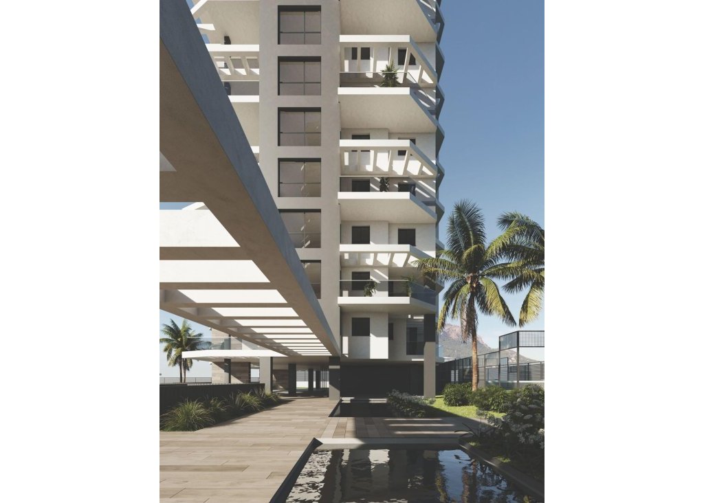 New Build - Apartment - Flat - Calpe - Playa Cantal Roig