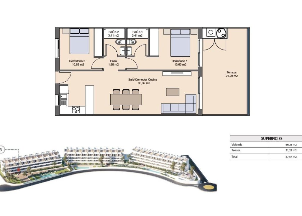 New Build - Apartment - Flat - Finestrat - Balcón de finestrat