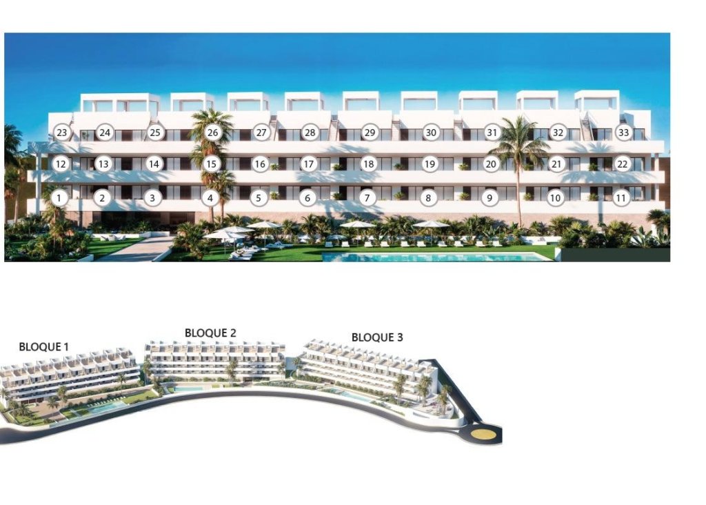 New Build - Apartment - Flat - Finestrat - Balcón de finestrat