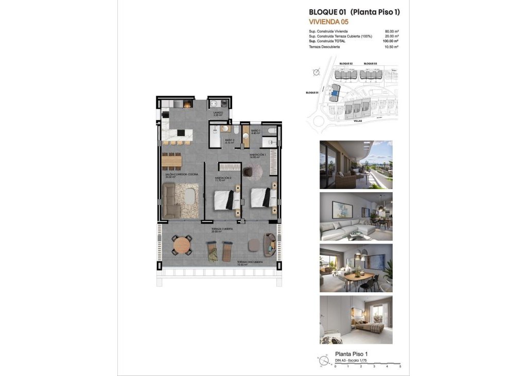 New Build - Apartment - Flat - Finestrat - Campana garden