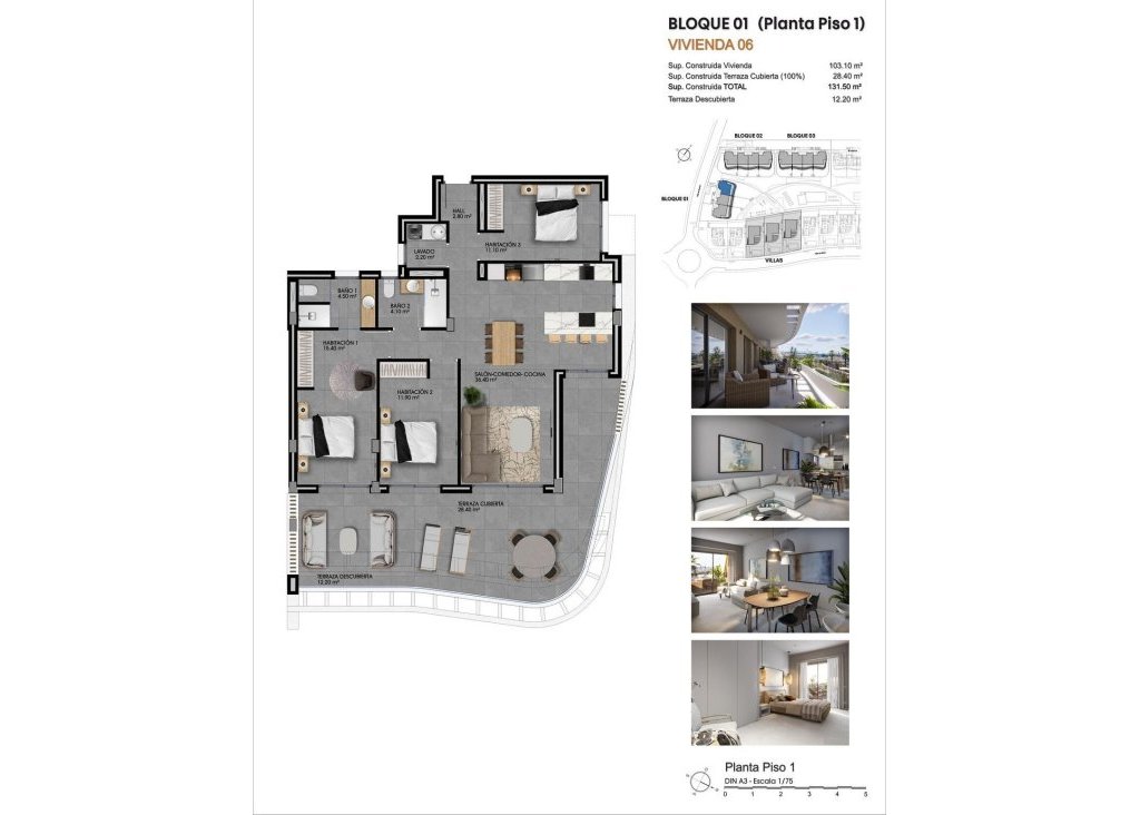 New Build - Apartment - Flat - Finestrat - Campana garden