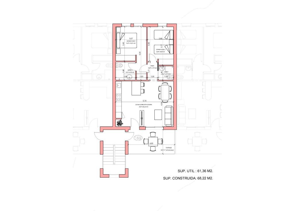 New Build - Apartment - Flat - Fuente Alamo - La Pinilla