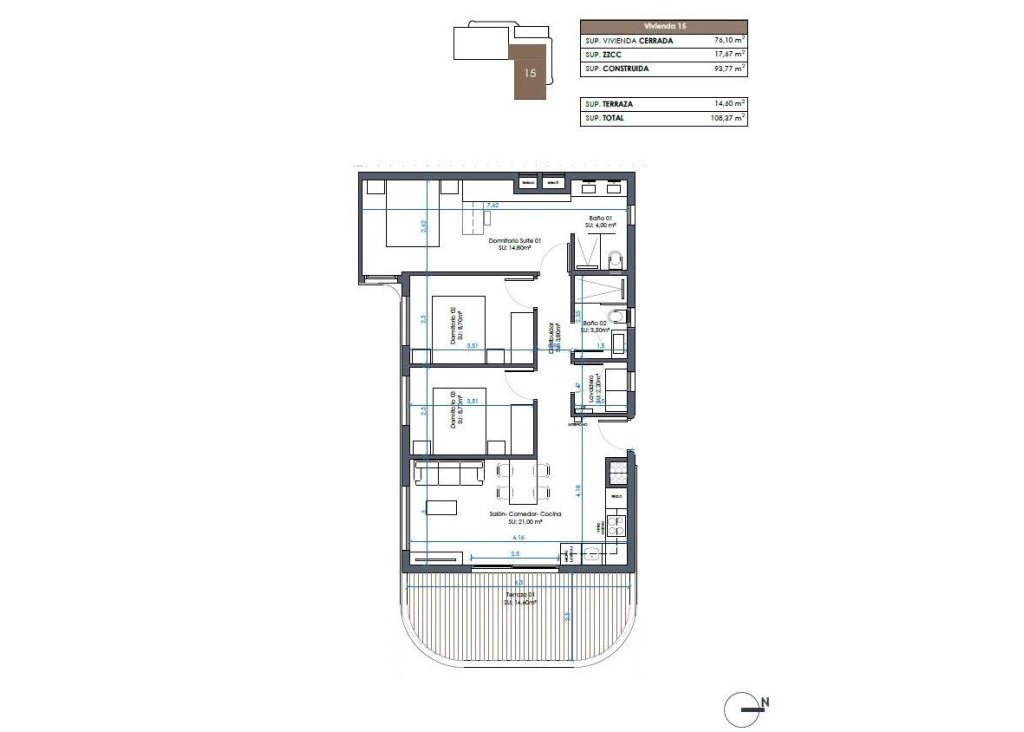 New Build - Apartment - Flat - Guardamar del Segura - Camino del Puerto