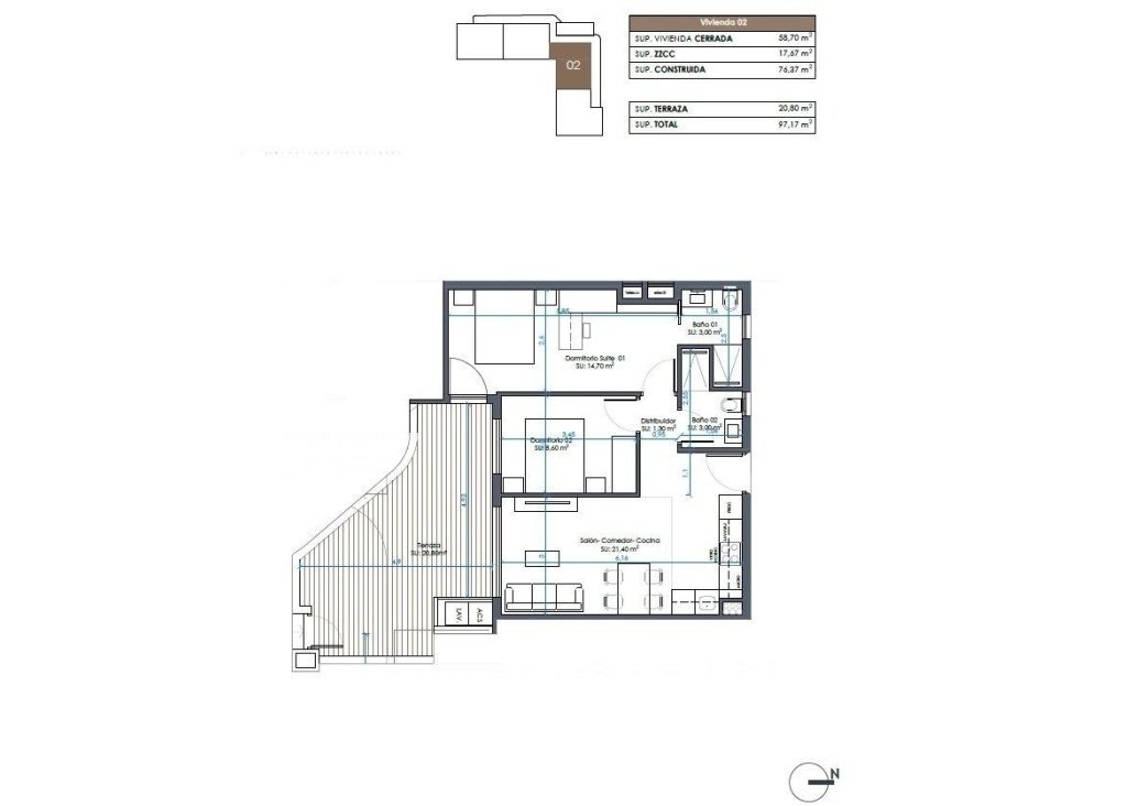 New Build - Apartment - Flat - Guardamar del Segura - Camino del Puerto