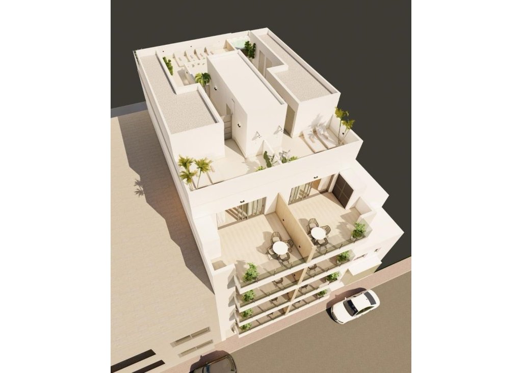 New Build - Apartment - Flat - Guardamar del Segura - Pueblo
