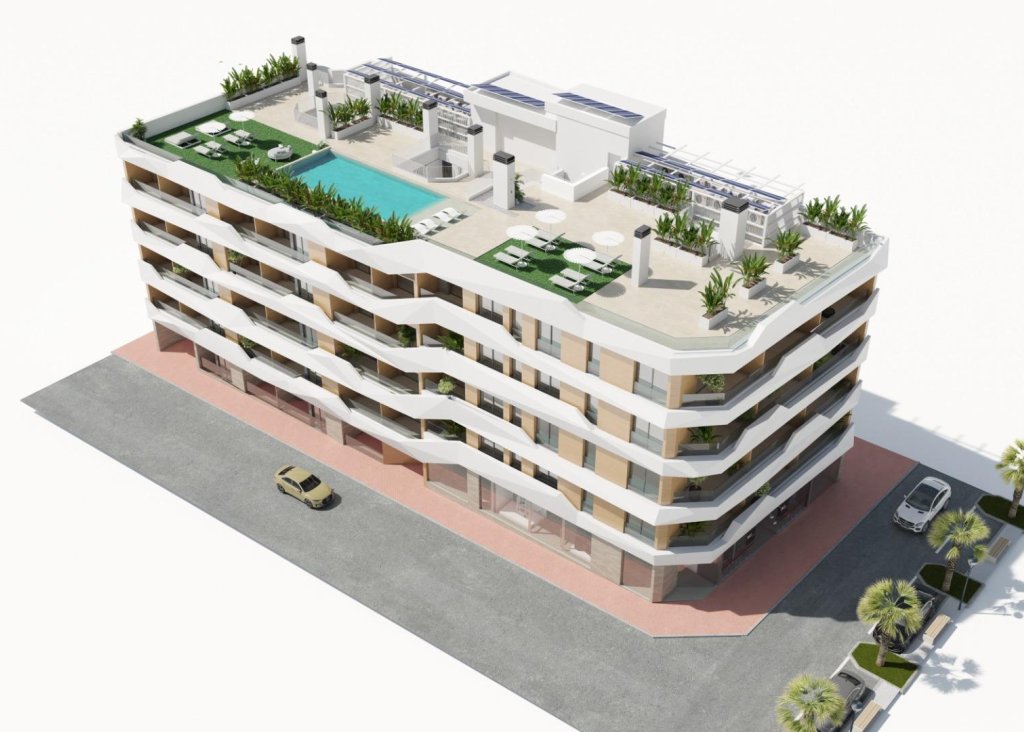 New Build - Apartment - Flat - Guardamar del Segura - Pueblo