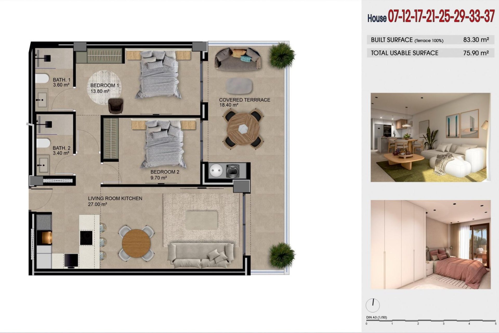 New Build - Apartment - Flat - Guardamar del Segura - Puerto