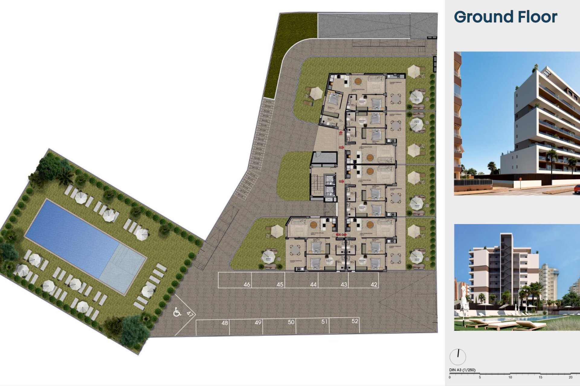 New Build - Apartment - Flat - Guardamar del Segura - Puerto