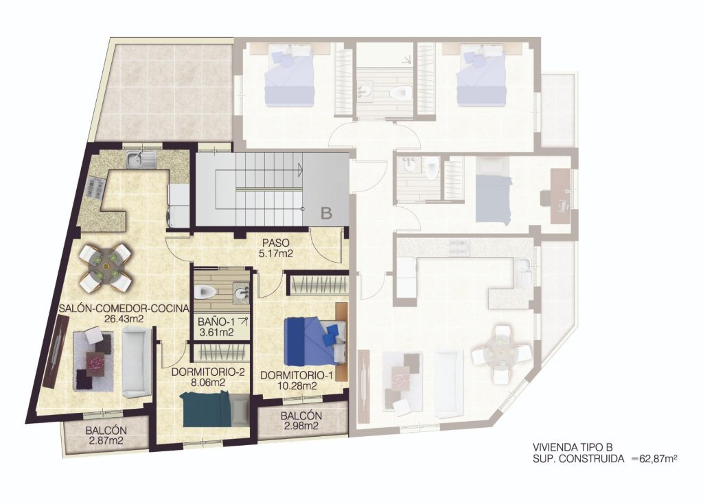 New Build - Apartment - Flat - Jacarilla - Pueblo