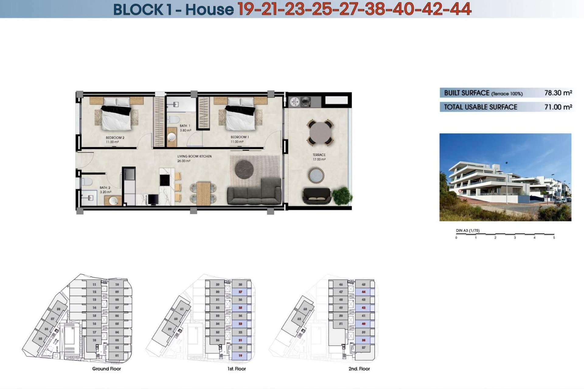 New Build - Apartment - Flat - La Marina - La Marina del Pinet