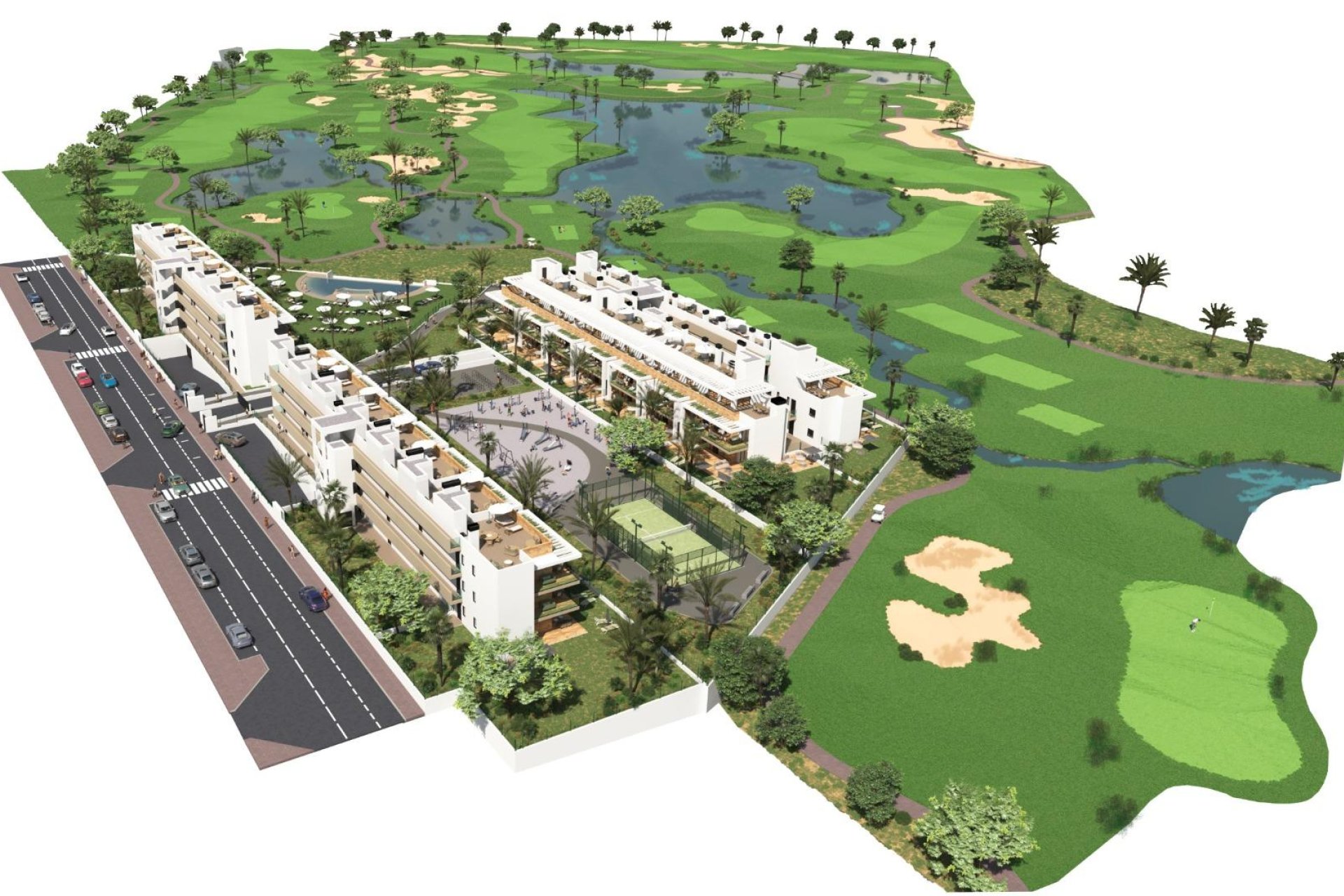 New Build - Apartment - Flat - Los Alcázares - La Serena Golf