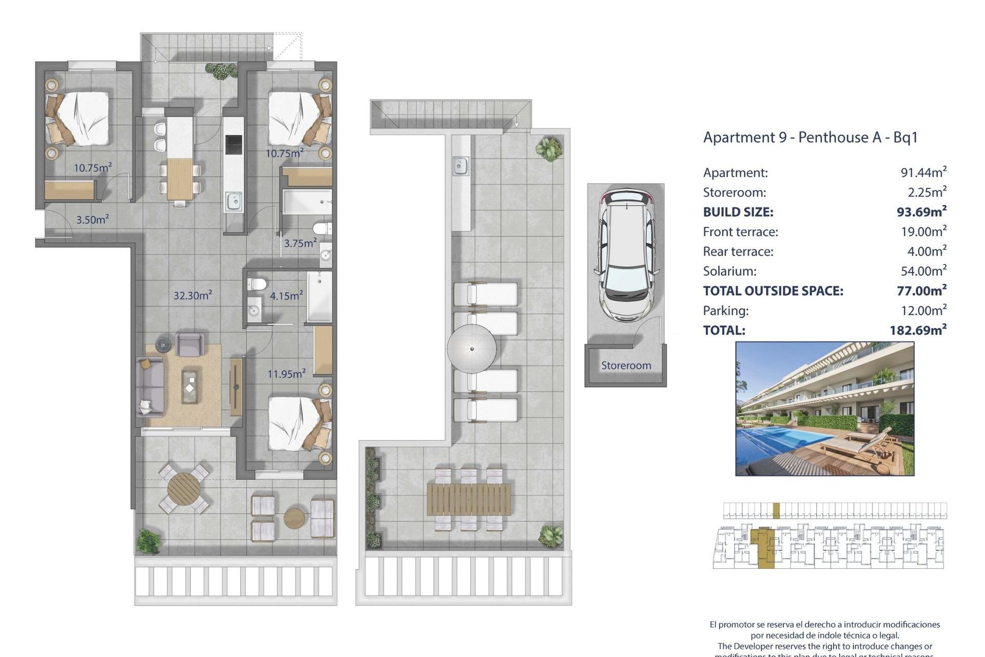 New Build - Apartment - Flat - Los Alcázares - Los Narejos