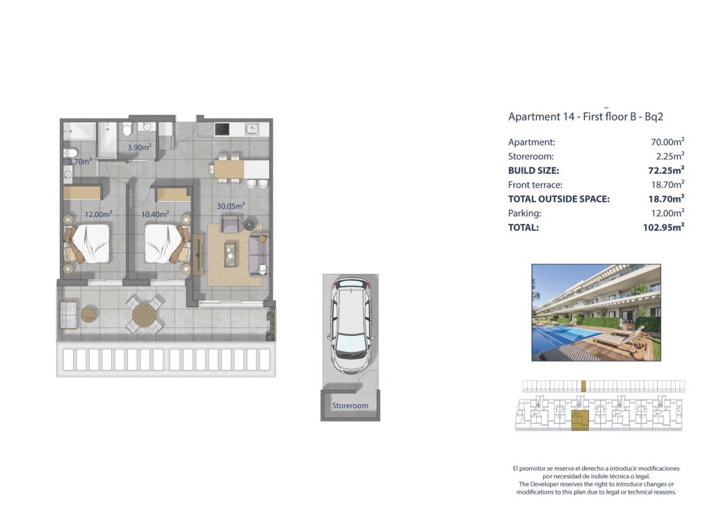 New Build - Apartment - Flat - Los Alcázares - Los Narejos