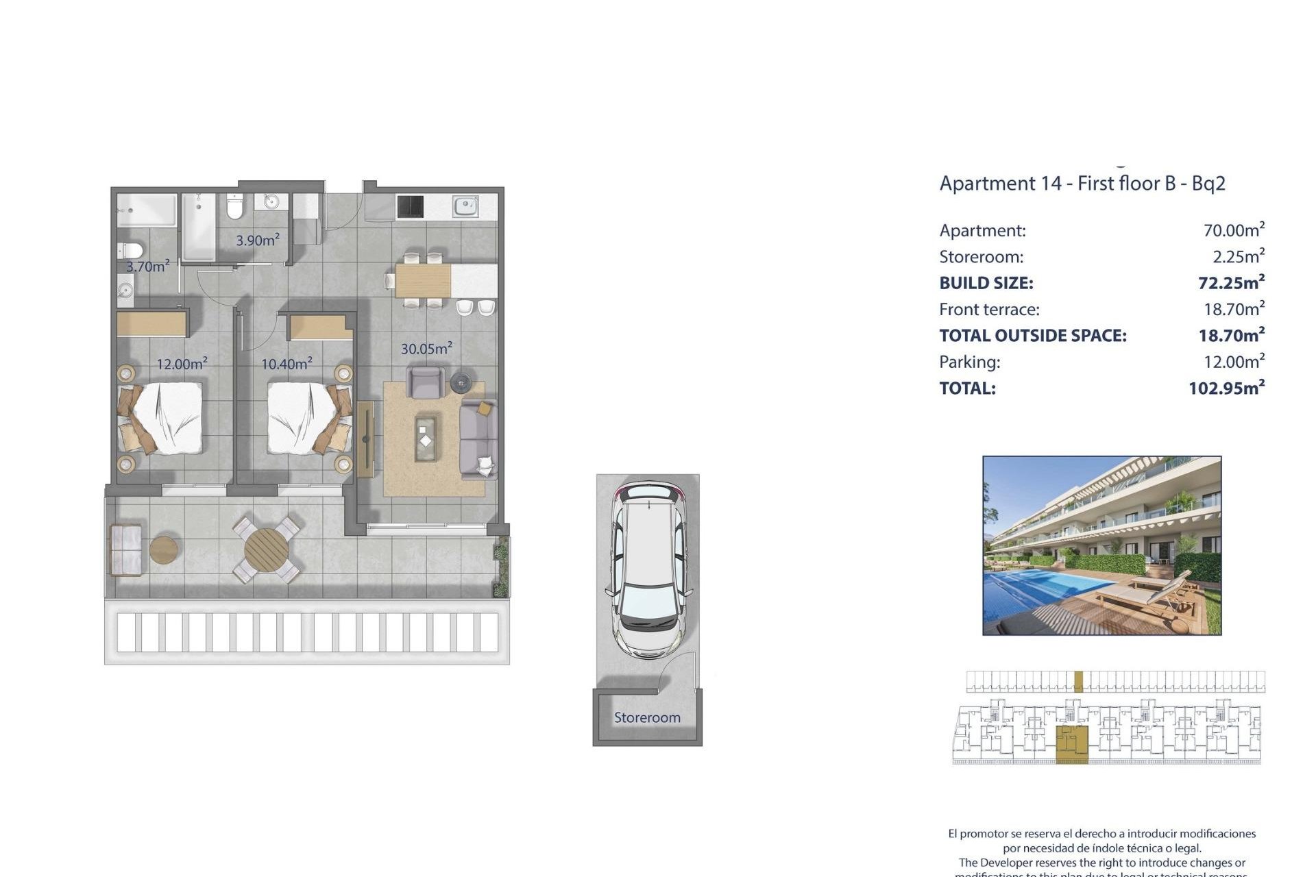 New Build - Apartment - Flat - Los Alcázares - Los Narejos