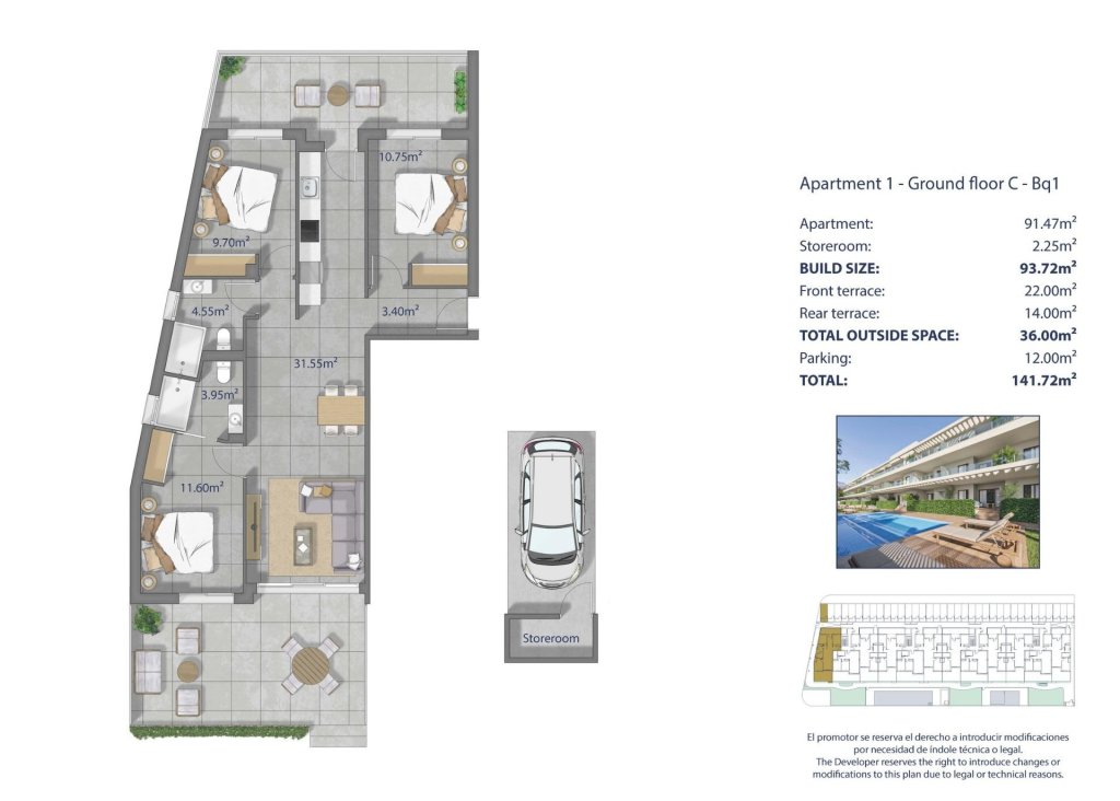 New Build - Apartment - Flat - Los Alcázares - Los Narejos