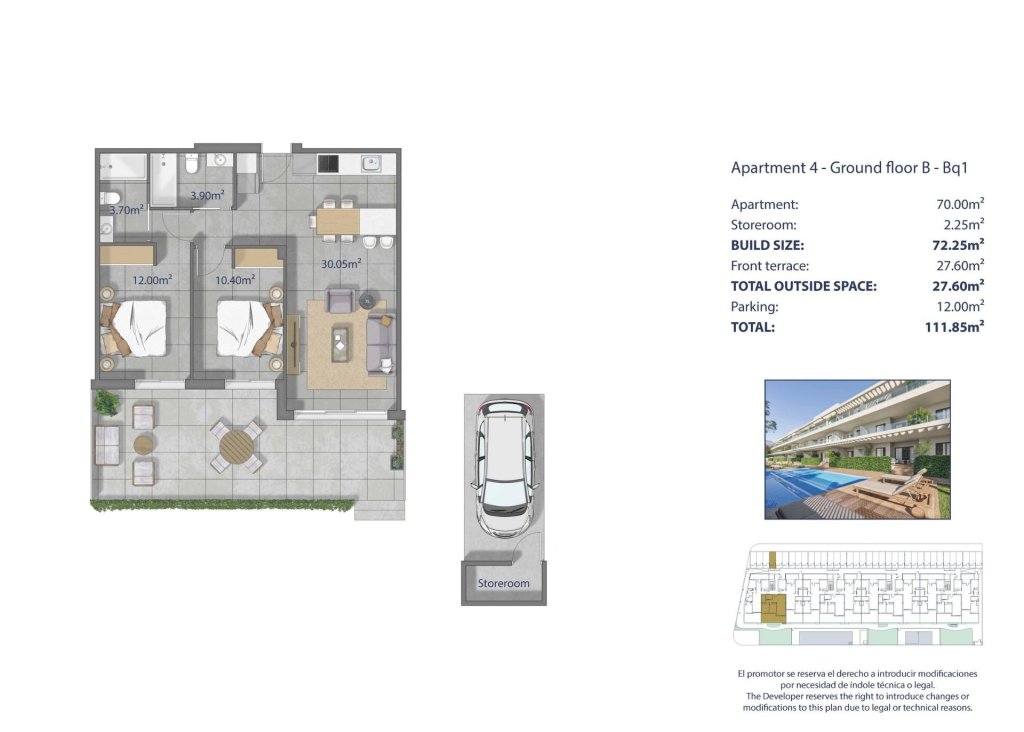 New Build - Apartment - Flat - Los Alcázares - Los Narejos