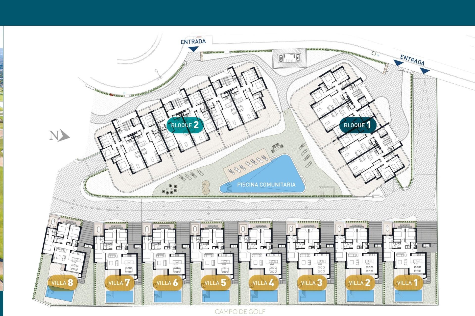 New Build - Apartment - Flat - Los Alcázares - Serena Golf