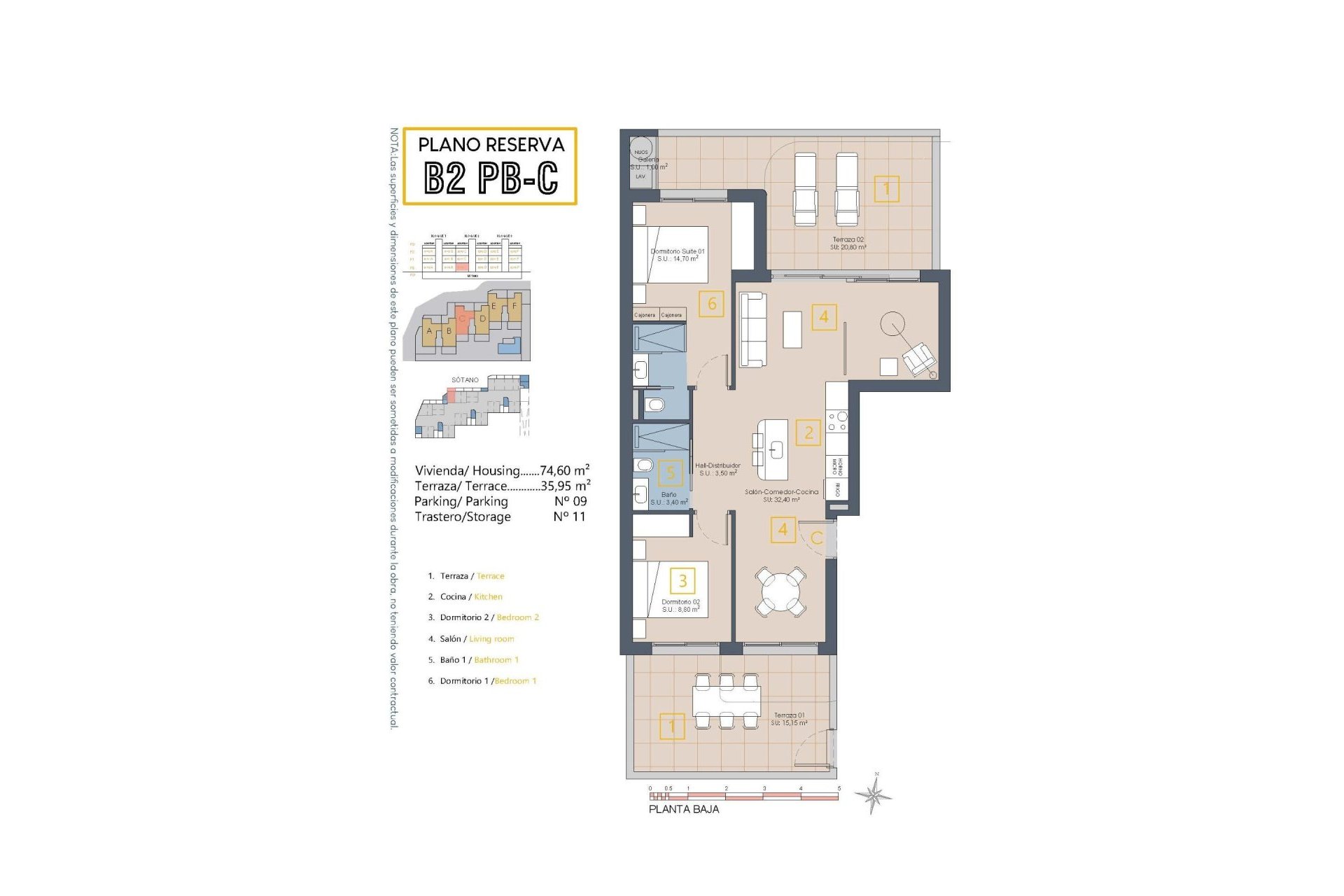 New Build - Apartment - Flat - Los Alcázares - Serena Golf