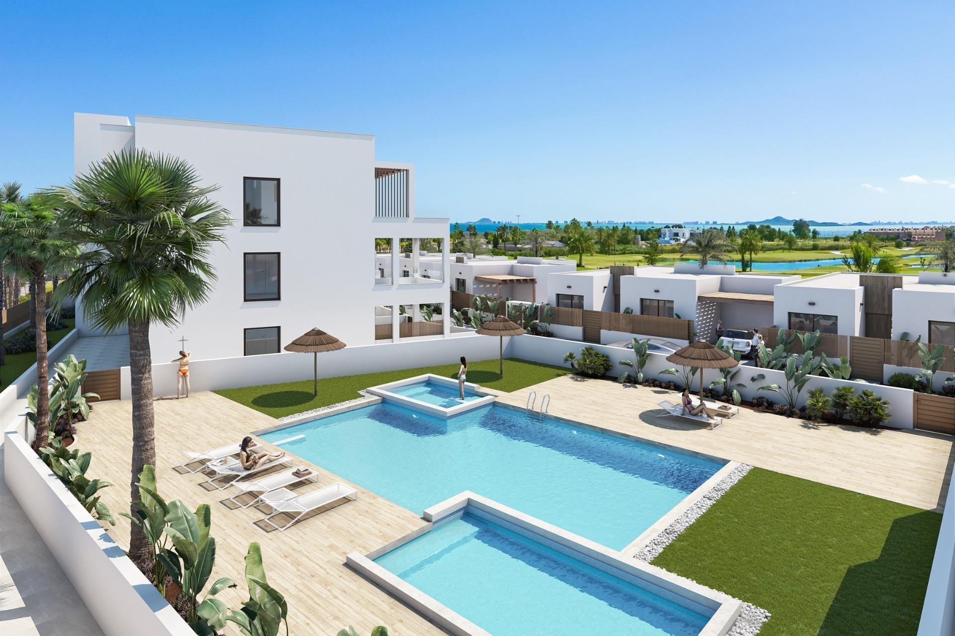 New Build - Apartment - Flat - Los Alcázares - Serena Golf