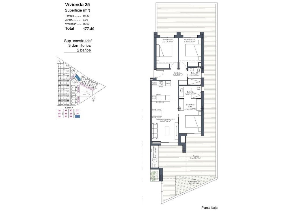 New Build - Apartment - Flat - Los Alcázares - Serena Golf