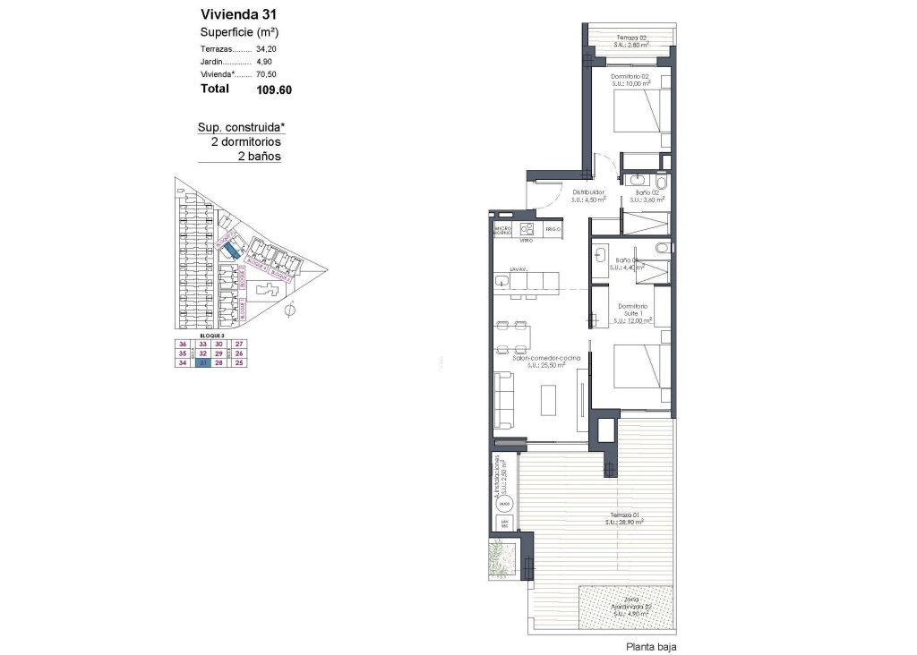 New Build - Apartment - Flat - Los Alcázares - Serena Golf