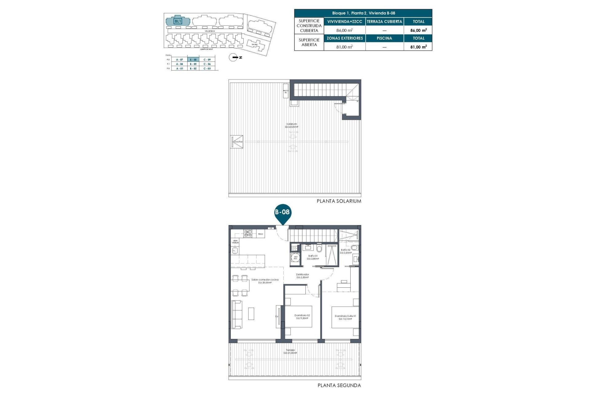 New Build - Apartment - Flat - Los Alcázares - Serena Golf