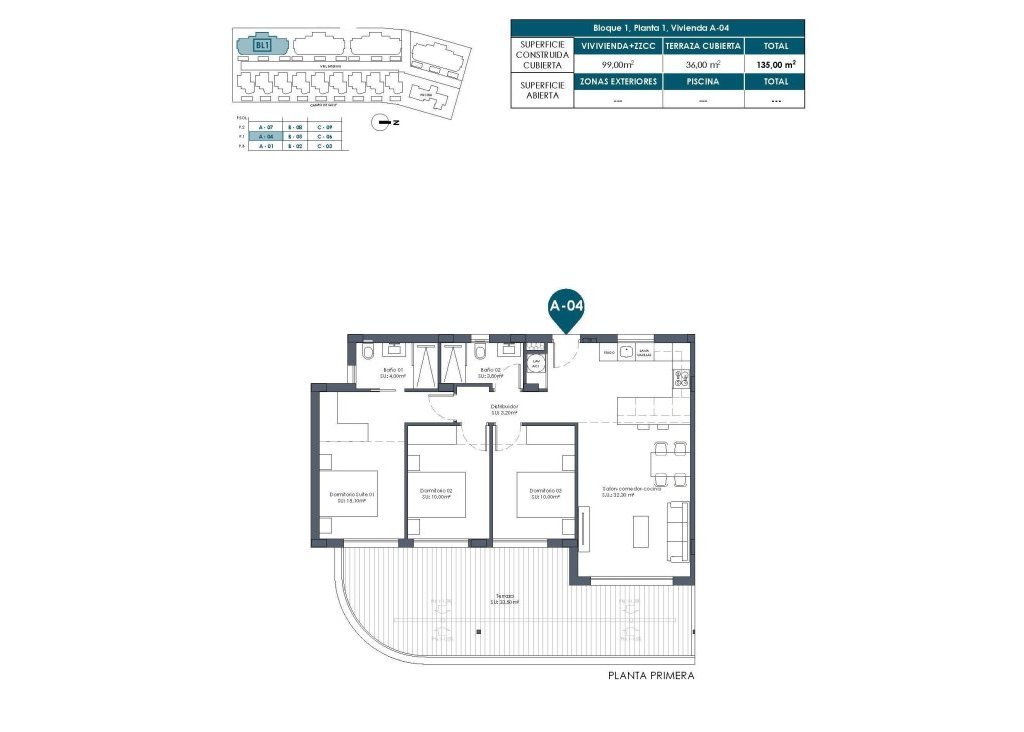 New Build - Apartment - Flat - Los Alcázares - Serena Golf