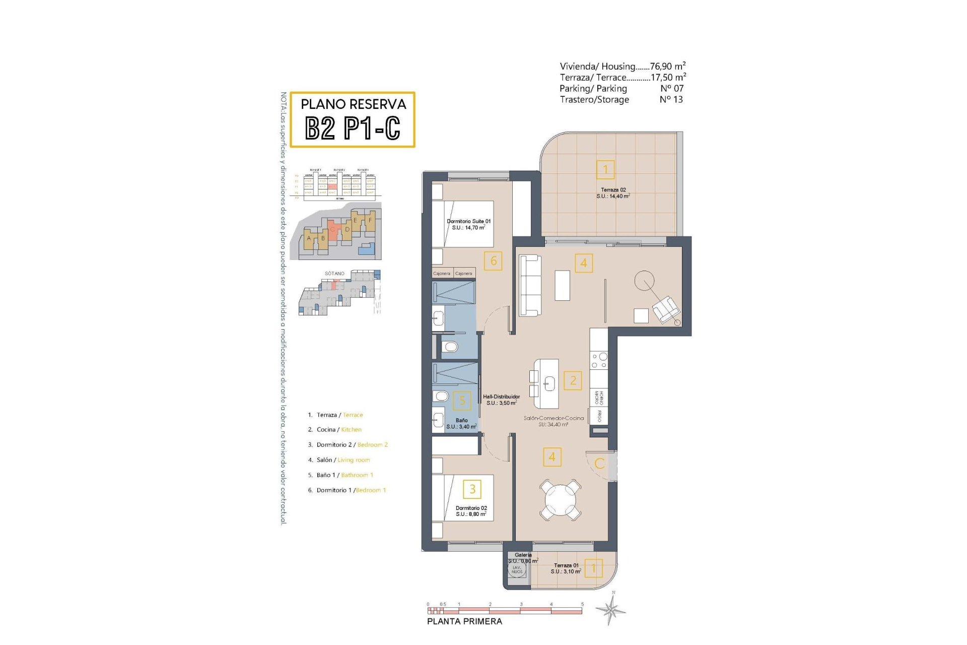 New Build - Apartment - Flat - Los Alcázares - Serena Golf