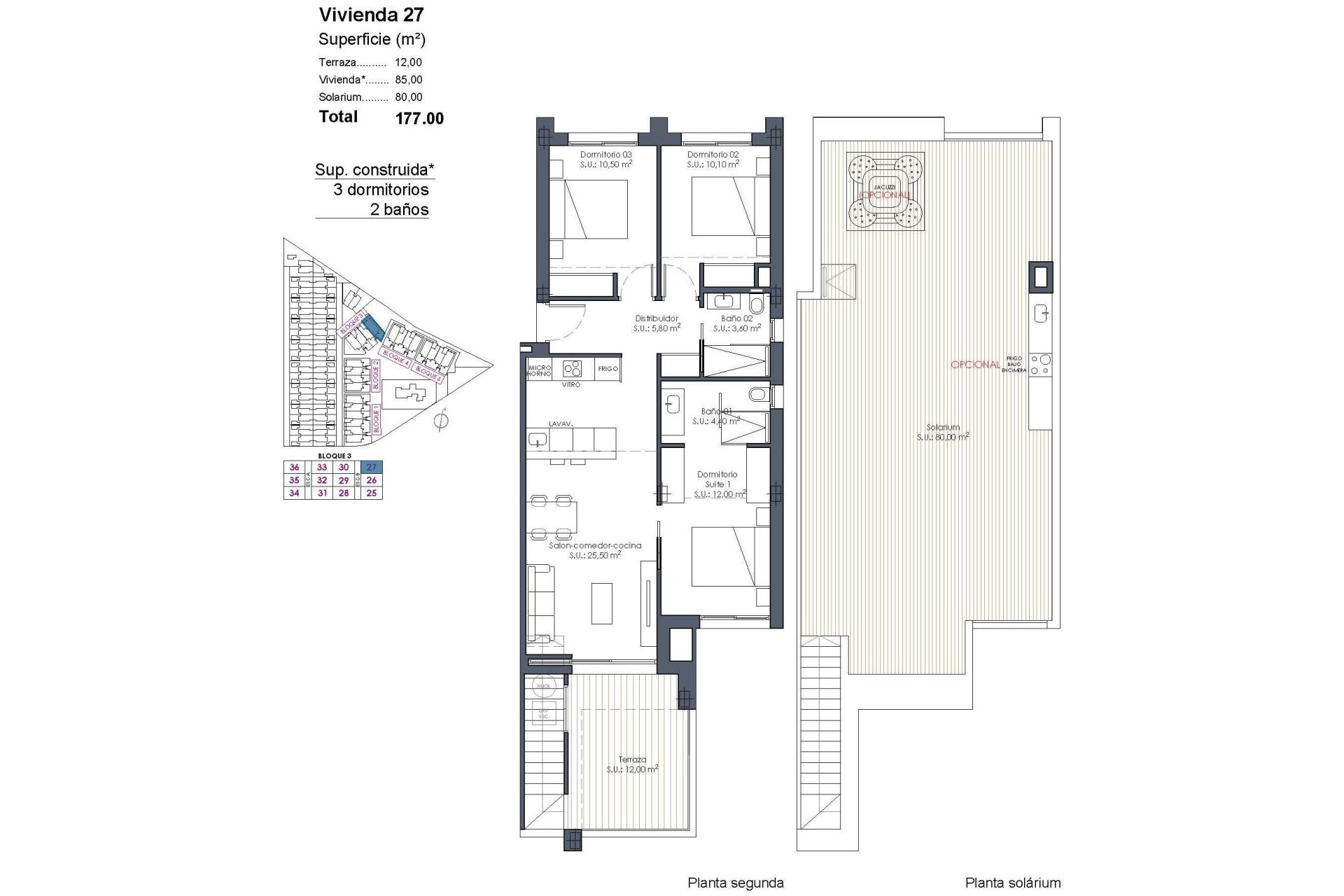 New Build - Apartment - Flat - Los Alcázares - Serena Golf