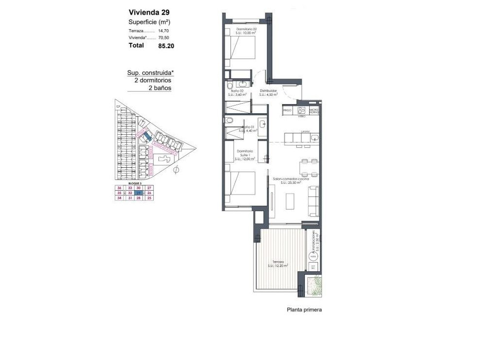 New Build - Apartment - Flat - Los Alcázares - Serena Golf