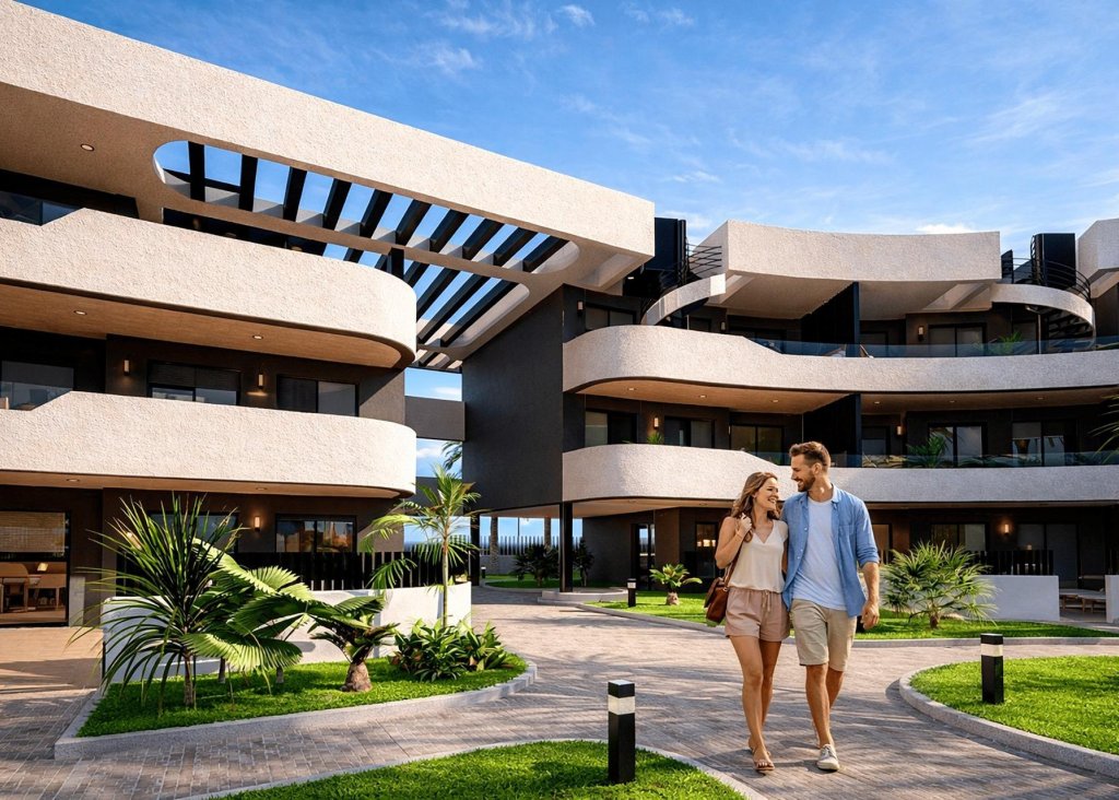 New Build - Apartment - Flat - Los Alcázares - Serena Golf