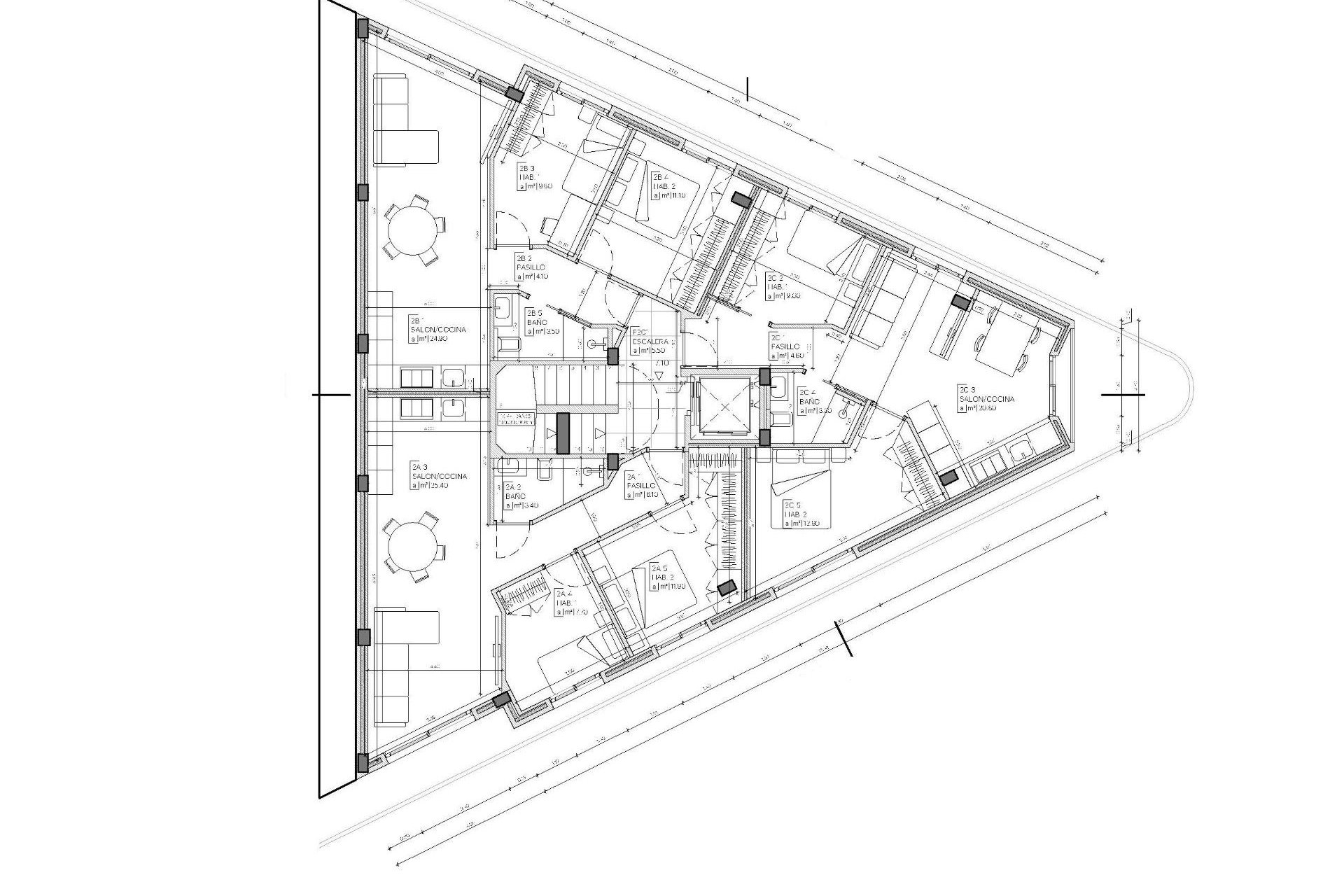 New Build - Apartment - Flat - Mazarron - pueblo