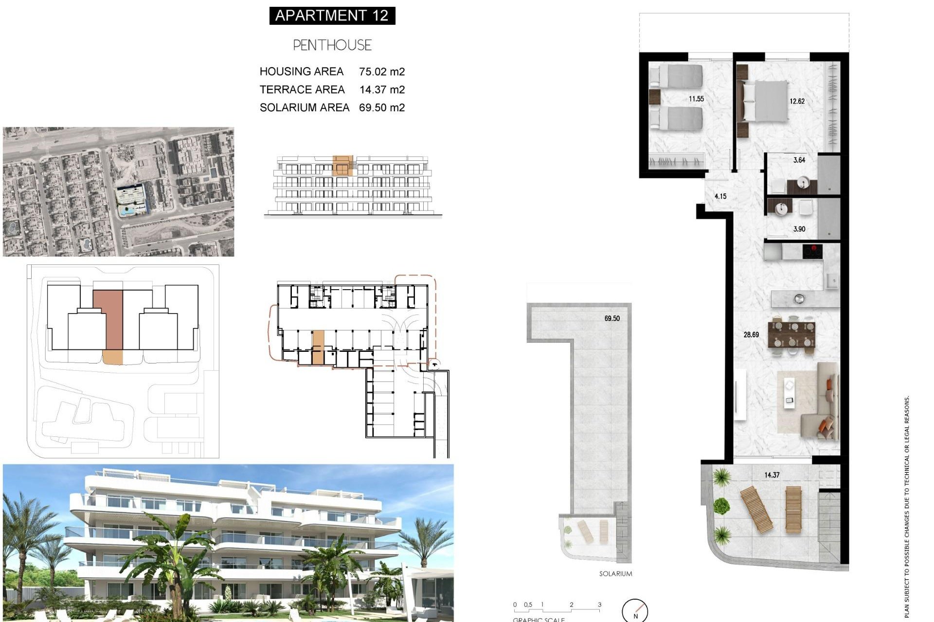 New Build - Apartment - Flat - Orihuela Costa - Lomas de Cabo Roig