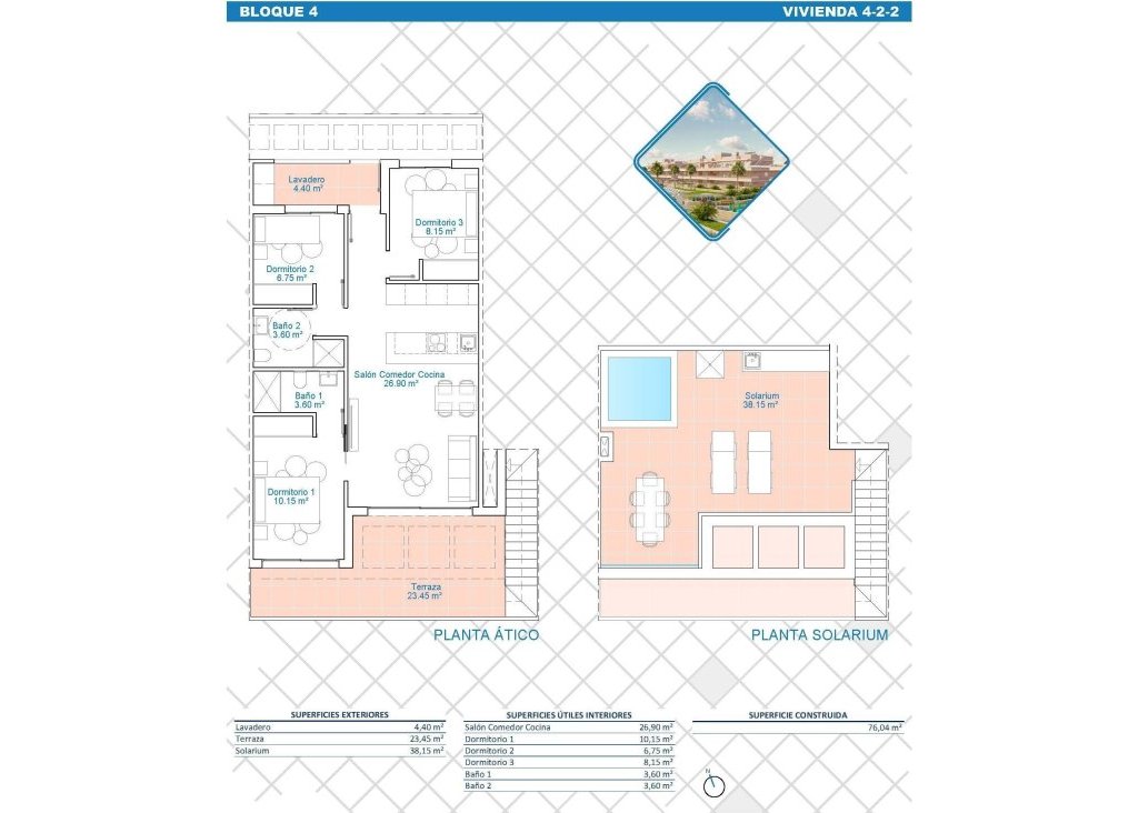 New Build - Apartment - Flat - Pilar de la Horadada - Lo Monte